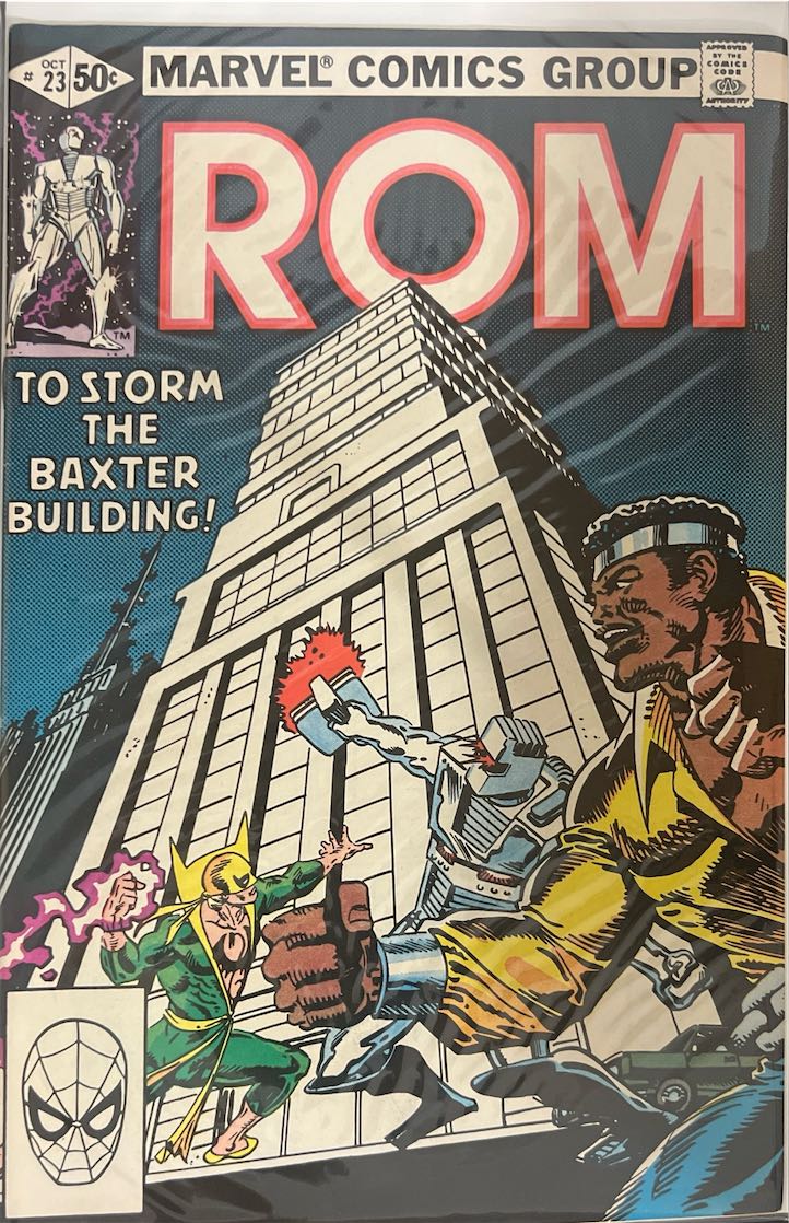 ROM, #023, To Storm the Baxter Building! (Marvel Comics, 1981) - Direct Sales