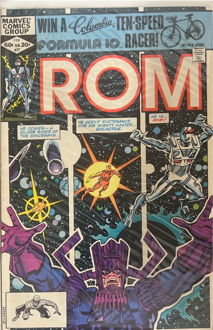 ROM, #027, Formula 10 (Marvel Comics, 1982) - Direct Edition