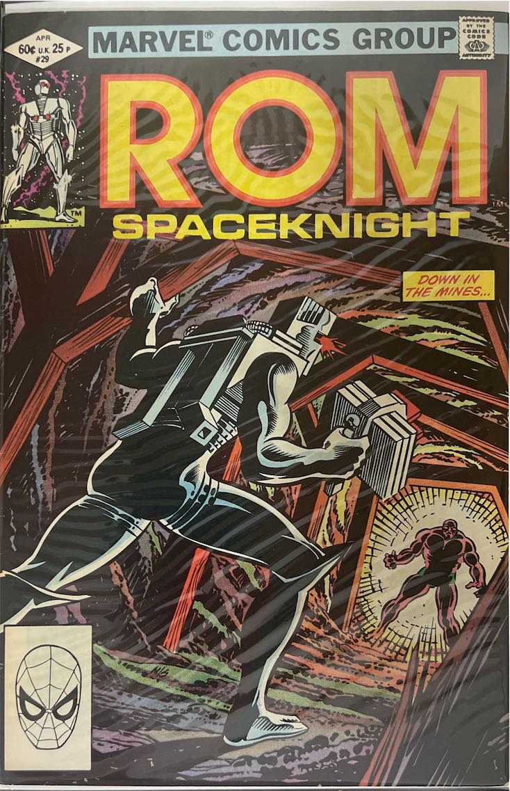 ROM: Spaceknight, #029, Down in the Mines (Marvel Comics, 1982) - UK Edition