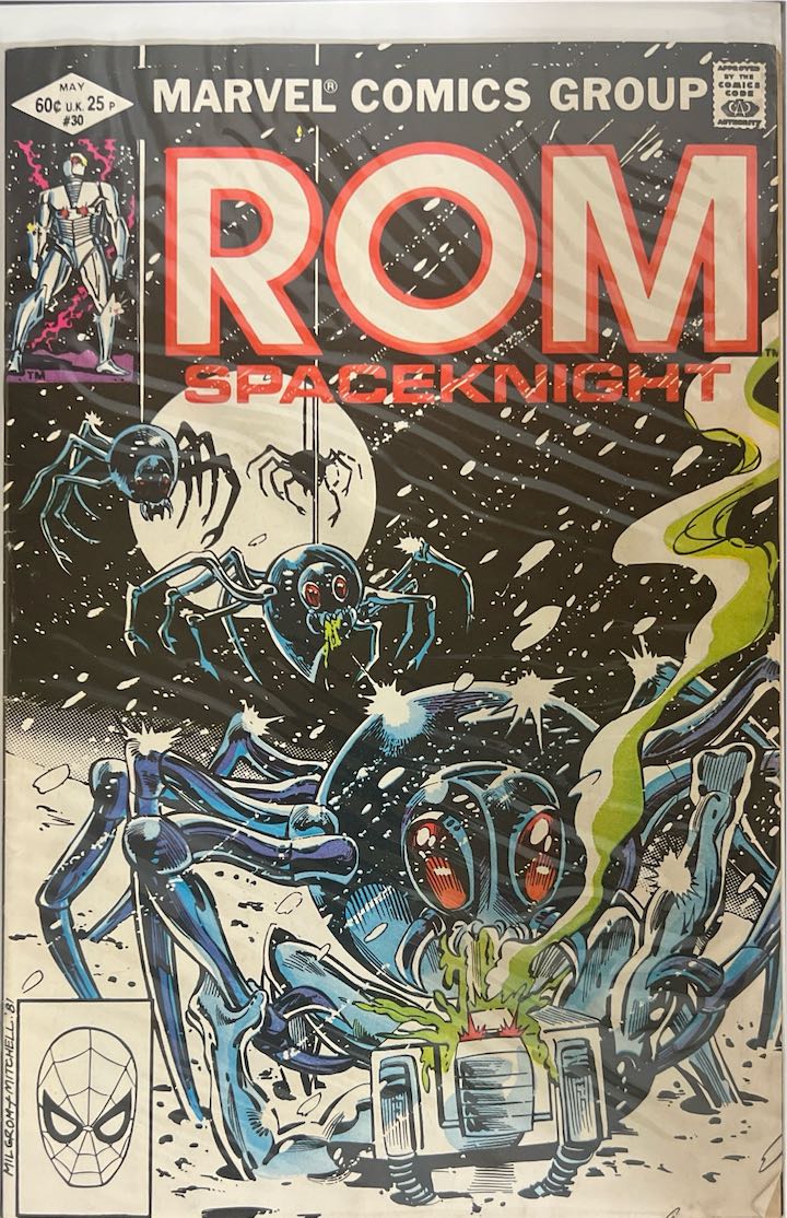 ROM, #030, Spaceknight (Marvel, 1982) - Direct Sales