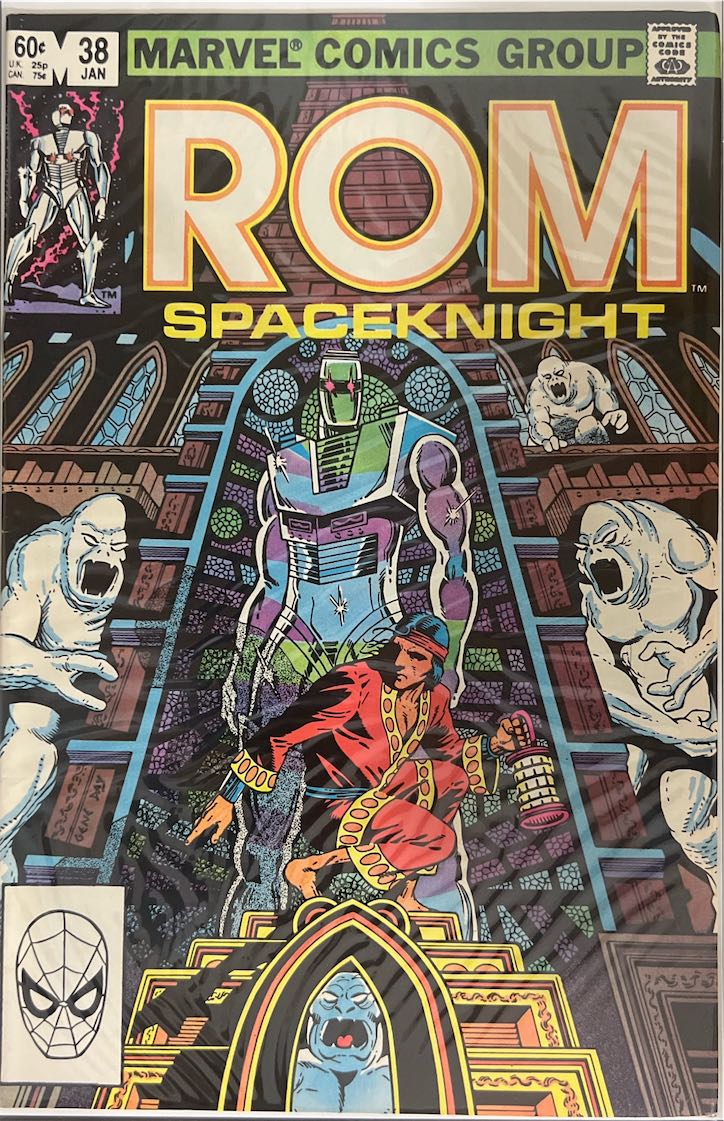 ROM, #038, Spaceknight (Marvel Comics, 1983) - Direct Sales