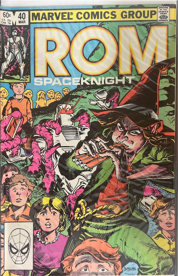 ROM, #040, Spaceknight (Marvel, 1983) - Direct Sales