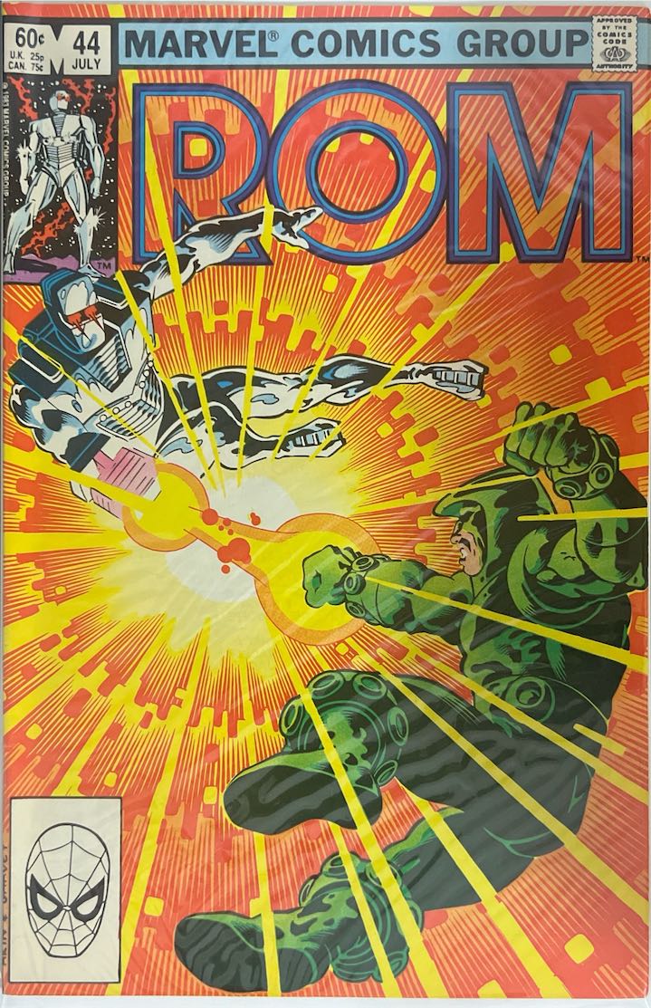 ROM, #044, Marvel Comics Group (Marvel, 1983) - Direct Sales Edition