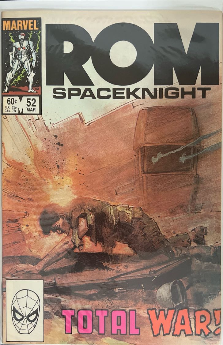 ROM, #052, SPACEKNIGHT (Marvel, 1984) - Direct Edition