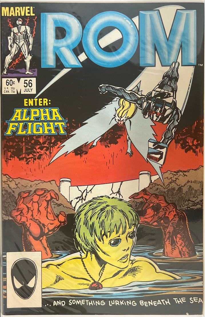 ROM, #056, Enter: Alpha Flight (Marvel, 1984) - Direct Edition