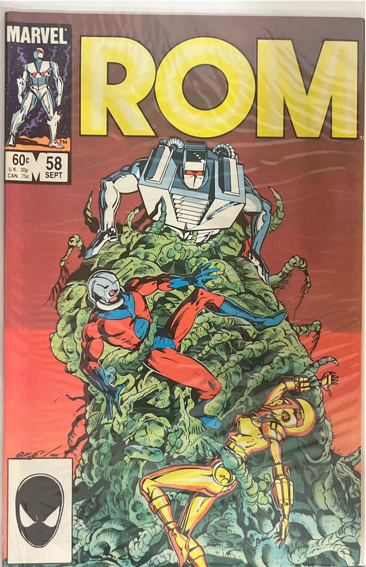 ROM, #058, The Wraith War Continues (Marvel, 1984) - Direct Sales