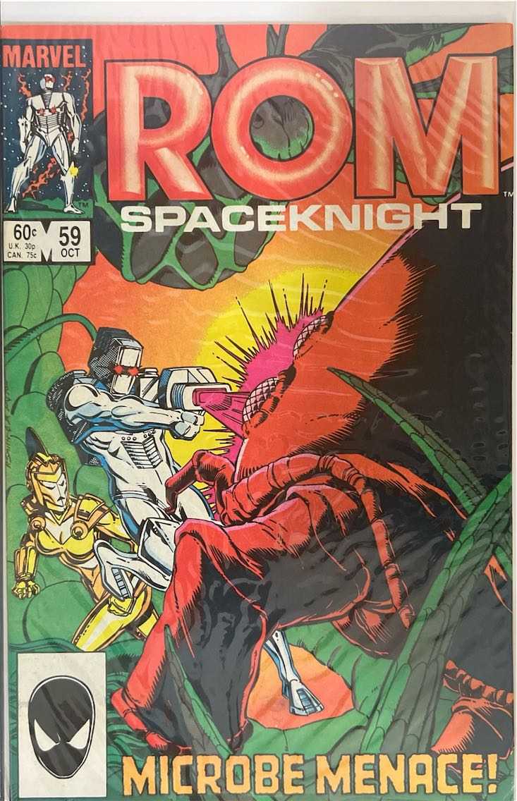 ROM, #059, Spaceknight (Marvel, 1984) - Direct Sales