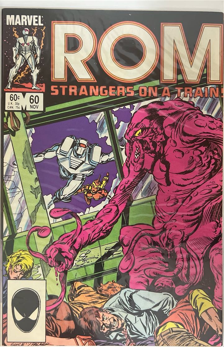 ROM, #060, Strangers on a Train! (Marvel, 1984) - Direct Sales Edition