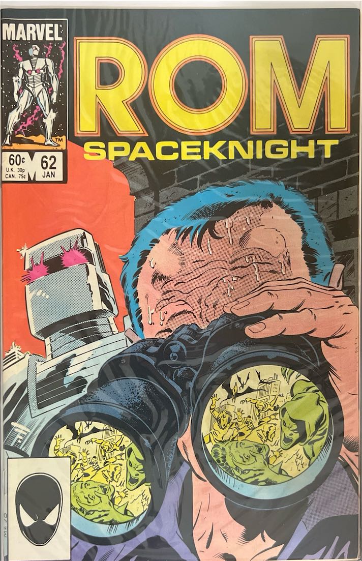 ROM, #062, Spaceknight (Marvel, 1985) - Direct Sales