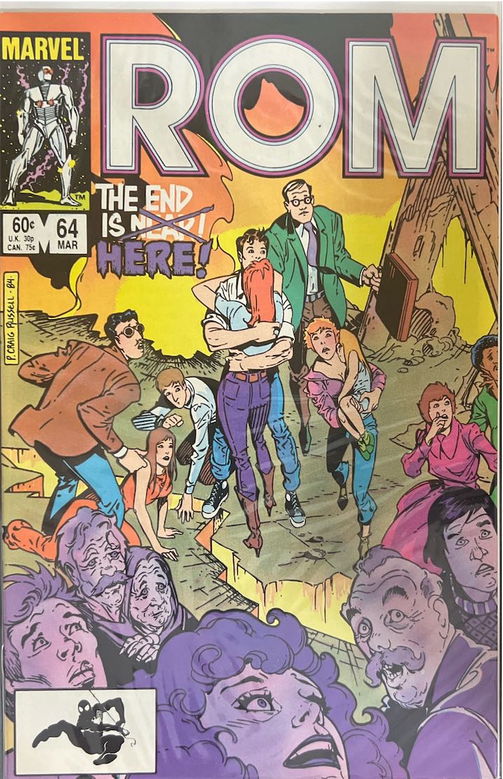 ROM, #064, The End is Here! (Marvel, 1985) - Direct Sales