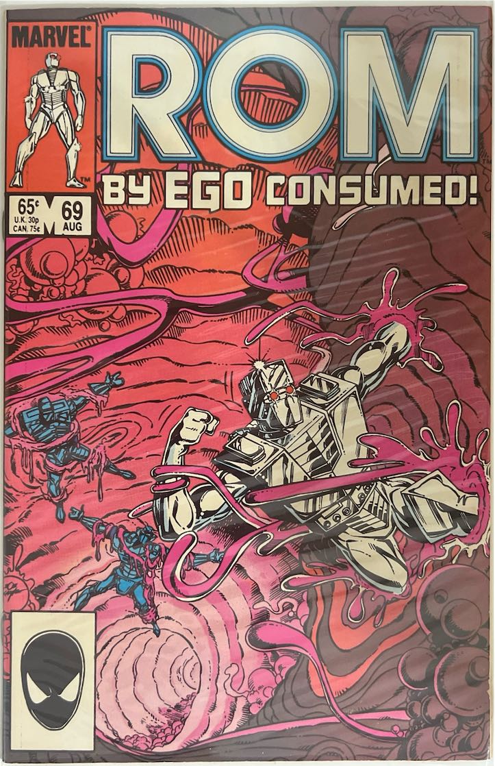 ROM, #069, By Ego Consumed! (Marvel, 1985) - Direct Sales