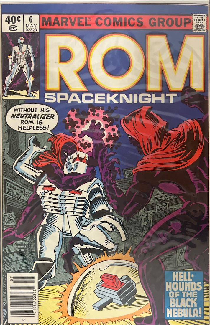 ROM, #006, Spaceknight (Marvel Comics Group, 1980) - Direct Sales