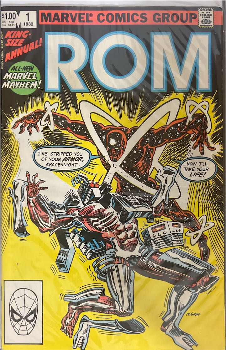 ROM, Annual #001, Marvel Mayhem (Marvel Comics, 1982) - Direct Sales