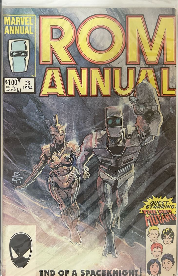 ROM, Annual, #003, End of a Spaceknight! (Marvel, 1984)