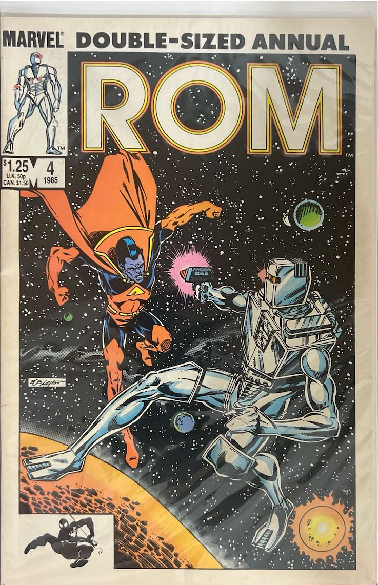 ROM, #004, Double-Sized Annual (Marvel, 1985) - Direct Sales