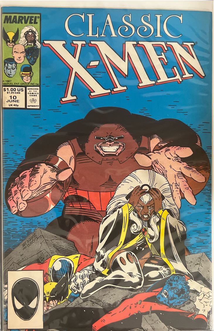 Classic X-Men, #010, (Marvel, 1987) - Direct Edition