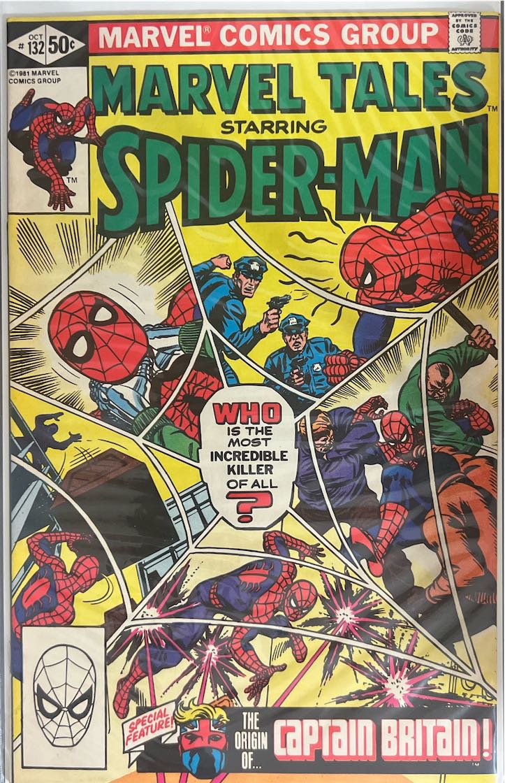 Marvel Tales, #132, Spider-Man (Marvel Comics, 1981) - Direct Sales