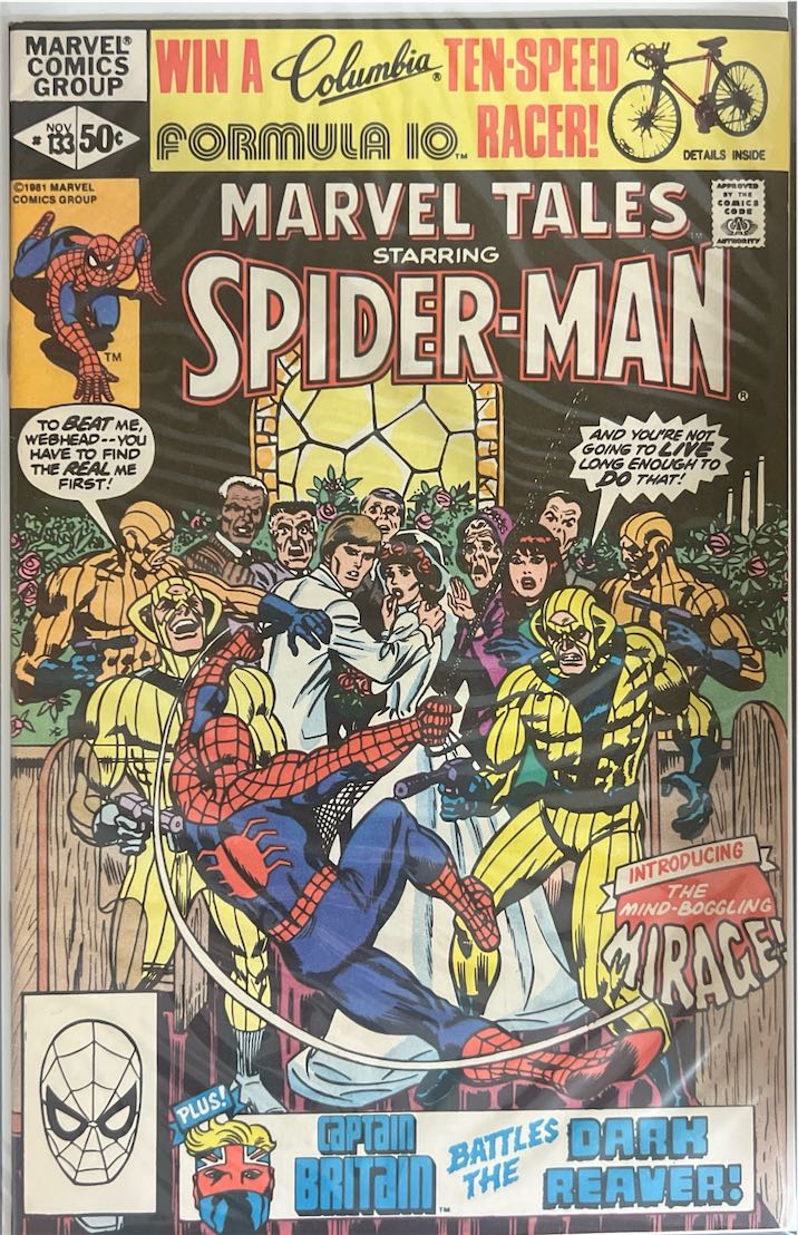 Marvel Tales Starring Spider-Man, #133 (Marvel Comics, 1981) - Newsstand Edition