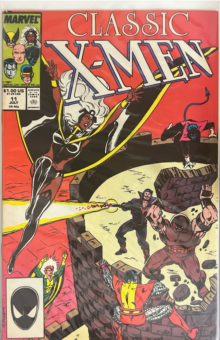 Classic X-Men, #011, (Marvel, 1987) - Direct Sales