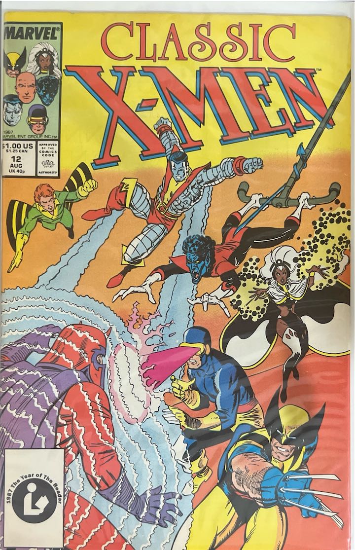 Classic X-Men, #012, (Marvel, 1987) - Direct Sales