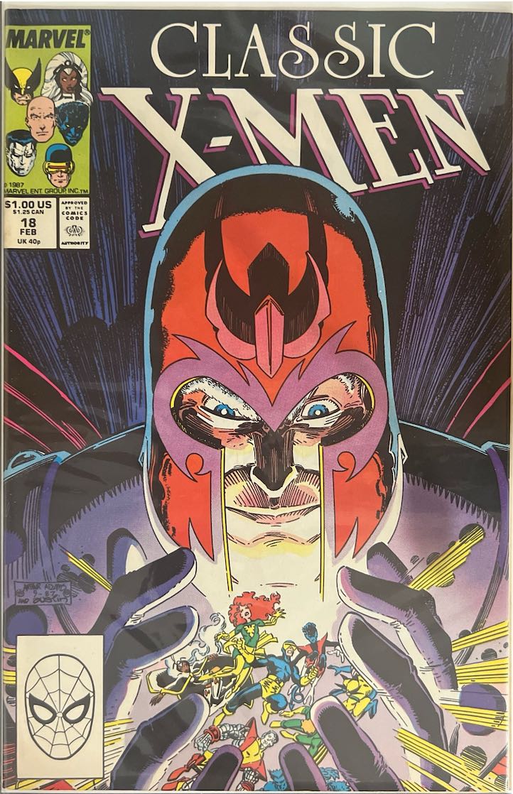 Classic X-Men, #018 (Marvel, 1987) - Direct Sales Edition