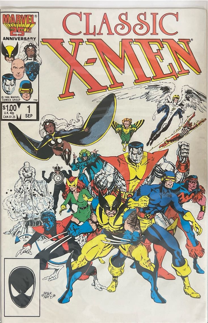 Classic X-Men, #001 (Marvel, 1986) - Direct Edition