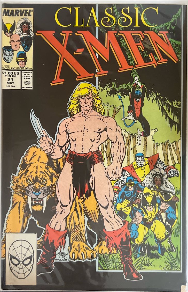 Classic X-Men, #021 (Marvel, 1988) - Direct Sales