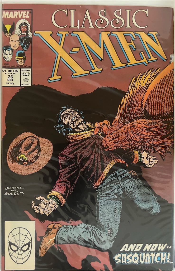 Classic X-Men, #026 (Marvel, 1988) - Newsstand Edition