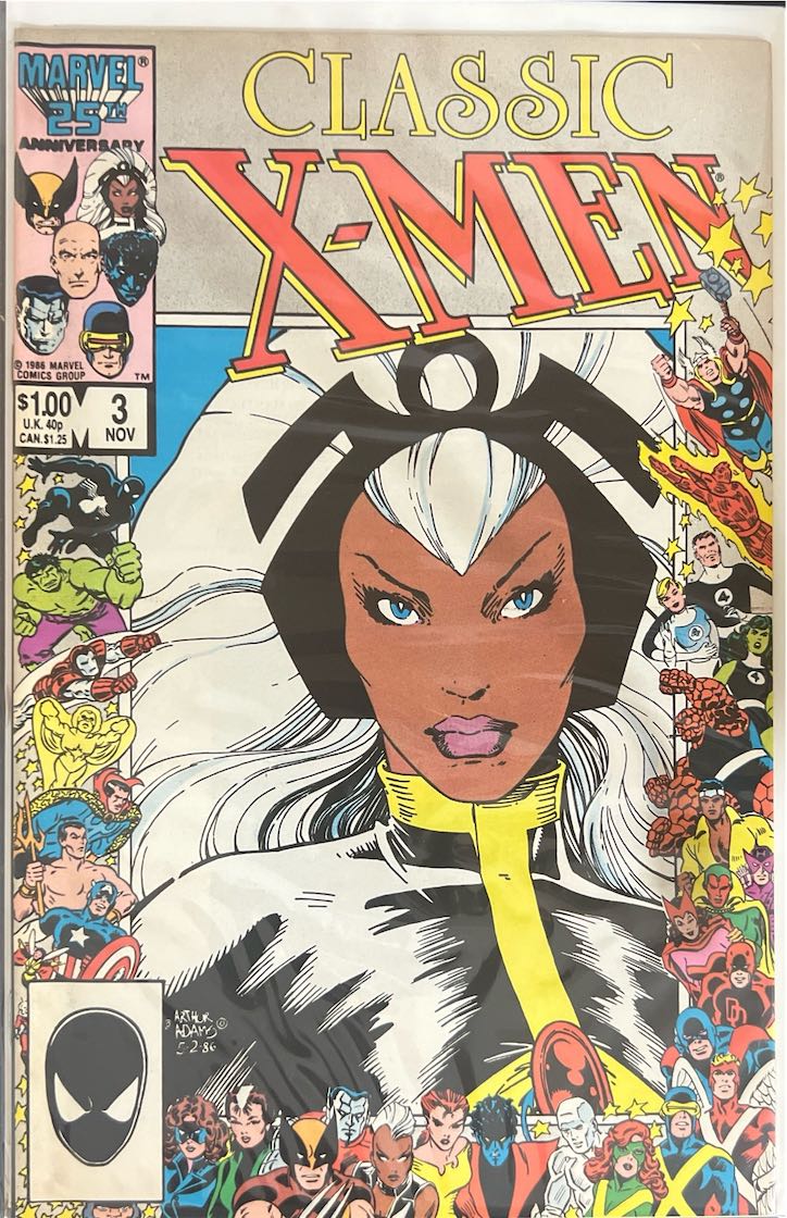 Classic X-Men, #003 (Marvel, 1986) - Direct Edition