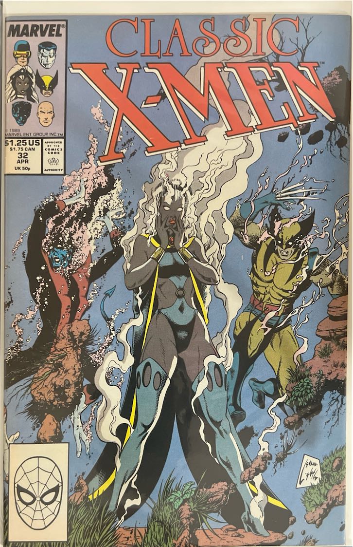Classic X-Men, #032, The Uncanny X-Men (Marvel, 1989) - Direct Sales