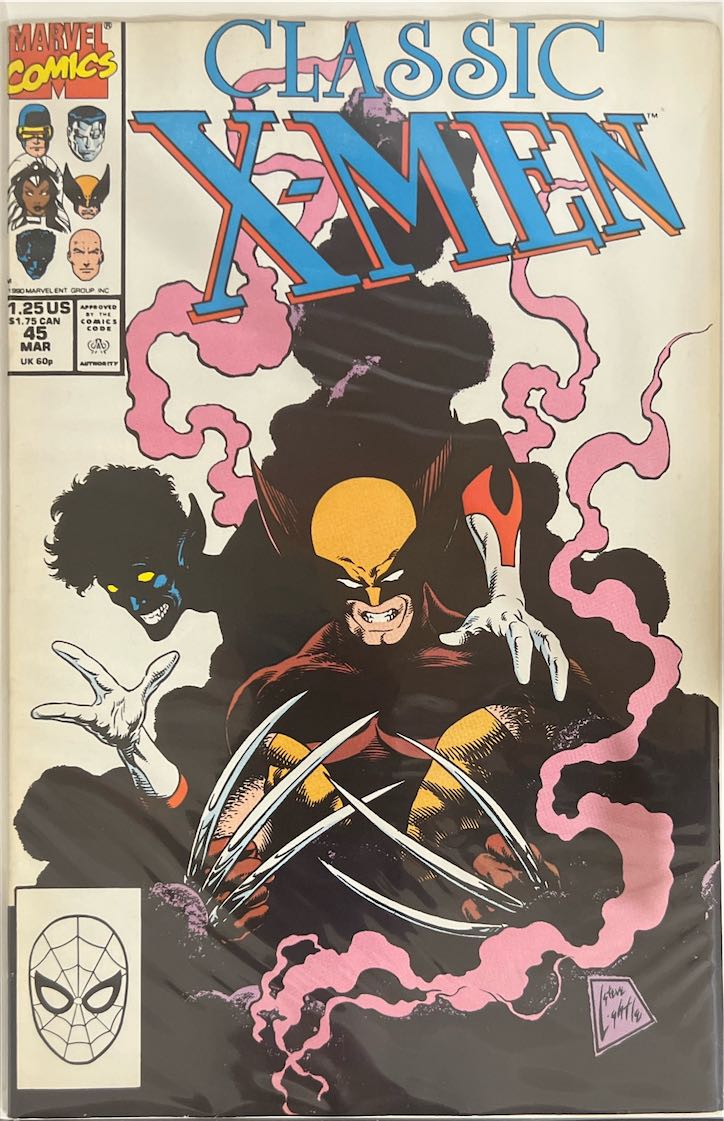 Classic X-Men, #045, (Marvel, 1990) - Direct Sales