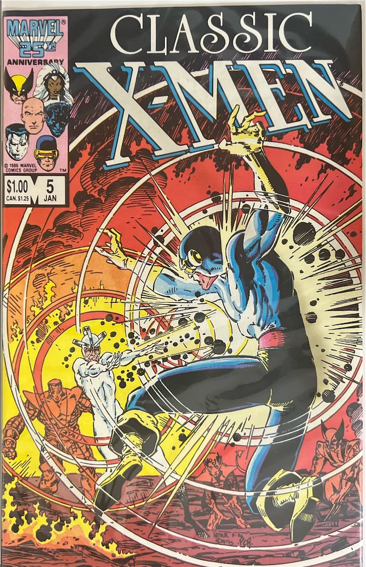 Classic X-Men, #005 (Marvel, 1986) - Direct Sales