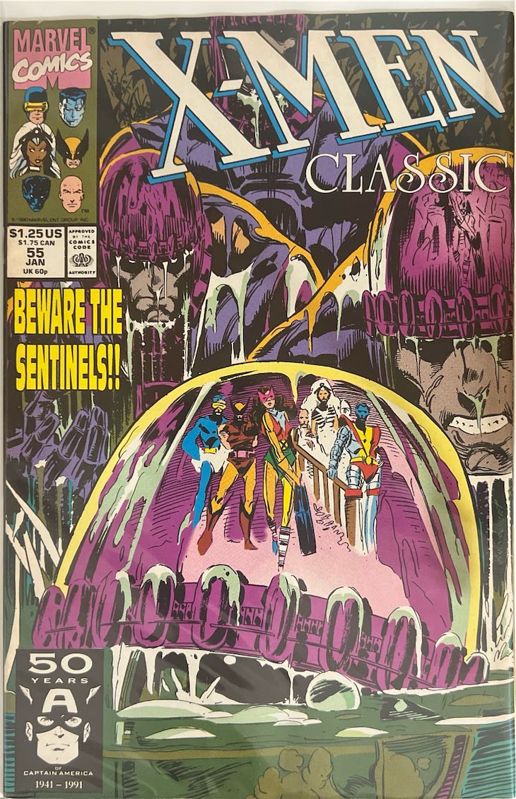 X-Men Classic, #055 (Marvel Comics, 1991) - Direct Sales