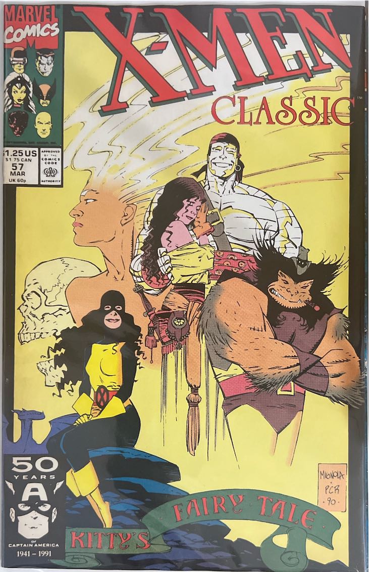 X-Men Classic, #057, Kitty's Fairy Tale (Marvel, 1991) - Direct Sales