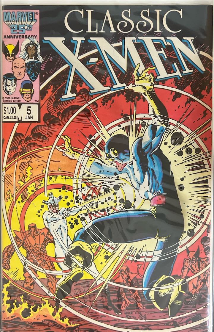 Classic X-Men, #005, (Marvel, 1986) - Direct Edition