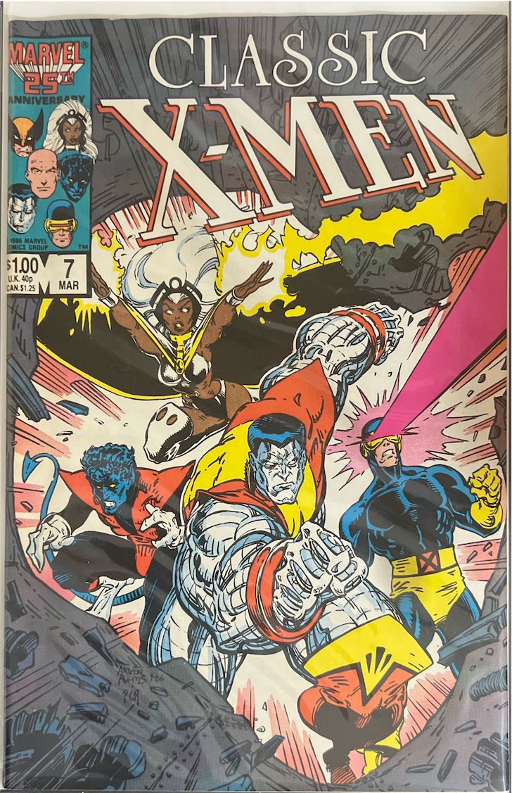 Classic X-Men, #007, (Marvel, 1986) - Direct Sales