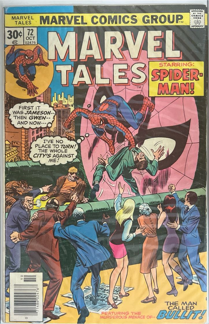 Marvel Tales, #072, Starring Spider-Man! (Marvel Comics Group, 1976) - Newsstand Edition