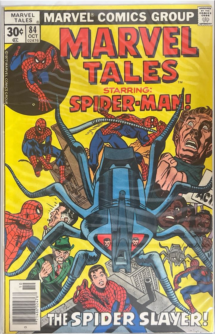 Marvel Tales, #084, The Spider Slayer! (Marvel, 1977) - Direct Sales