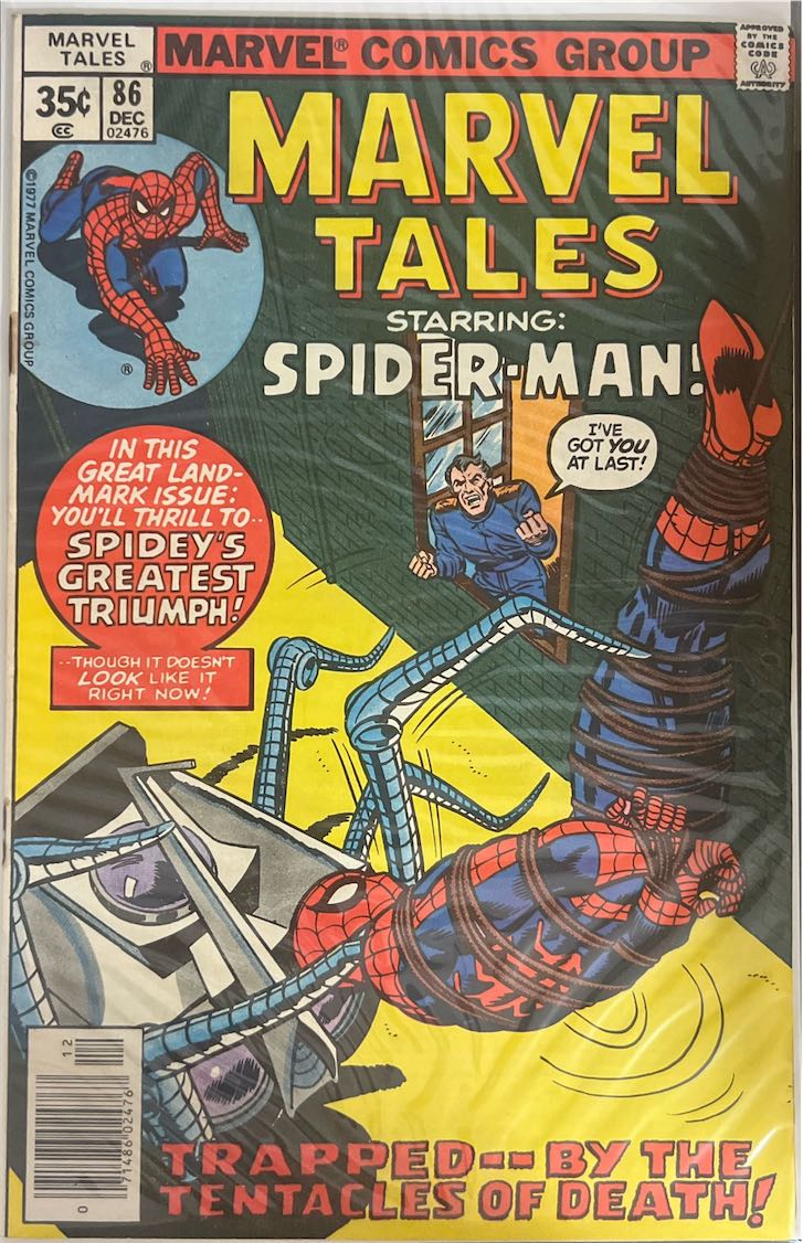 Marvel Tales, #086, Starring: Spider-Man! (Marvel, 1977) - Direct Sales Edition