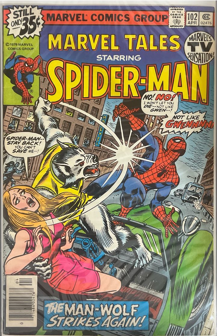 Marvel Tales, #102, Starring Spider-Man (Marvel, 1979) - Direct Edition