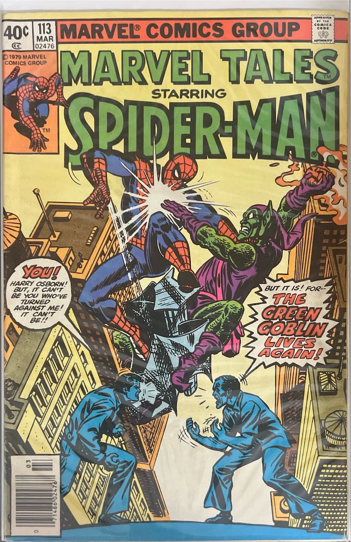 Marvel Tales, #113, Starring Spider-Man (Marvel Comics, 1979) - Direct Sales