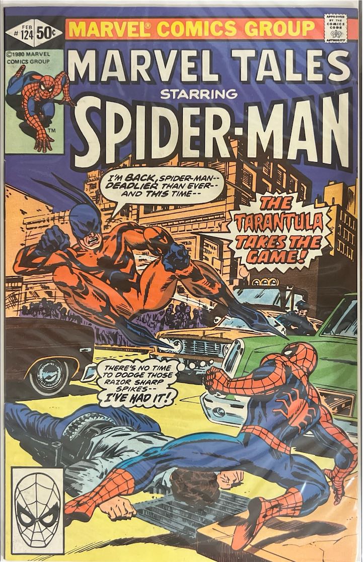 Marvel Tales, #124, Starring Spider-Man (Marvel, 1980) - Direct Edition