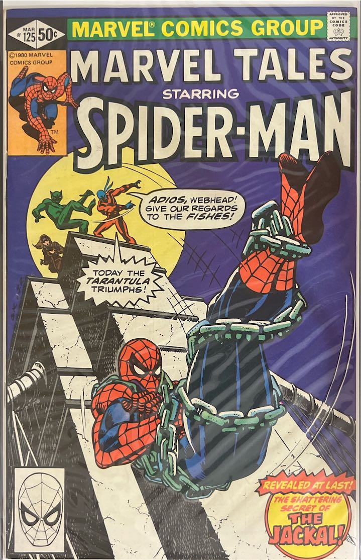 Marvel Tales, #125, Starring Spider-Man (Marvel, 1980) - Direct Sales