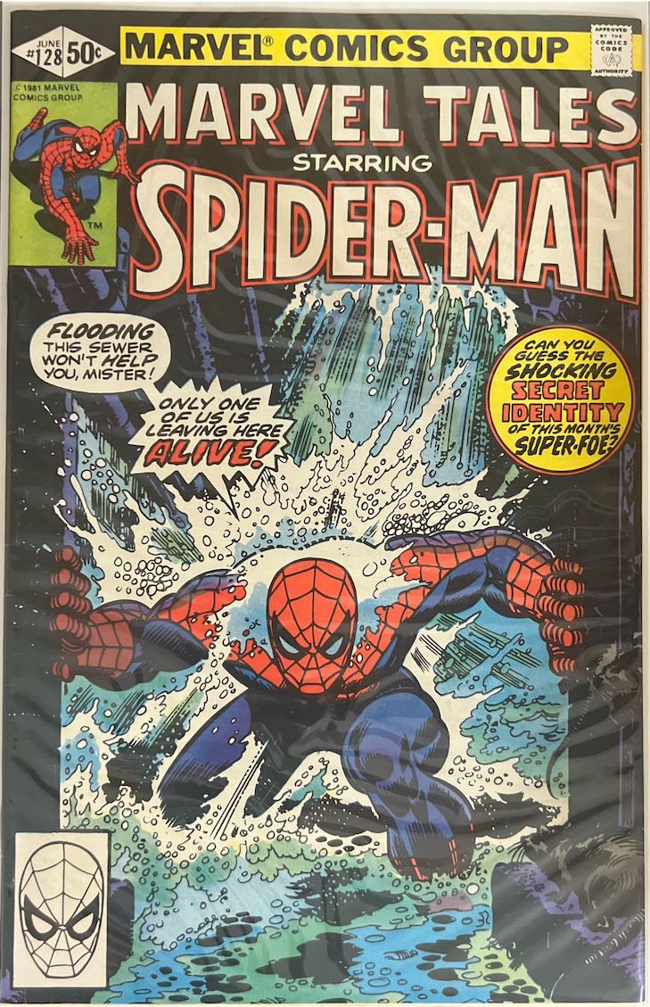 Marvel Tales, #128, Starring Spider-Man (Marvel, 1981) - Direct Edition