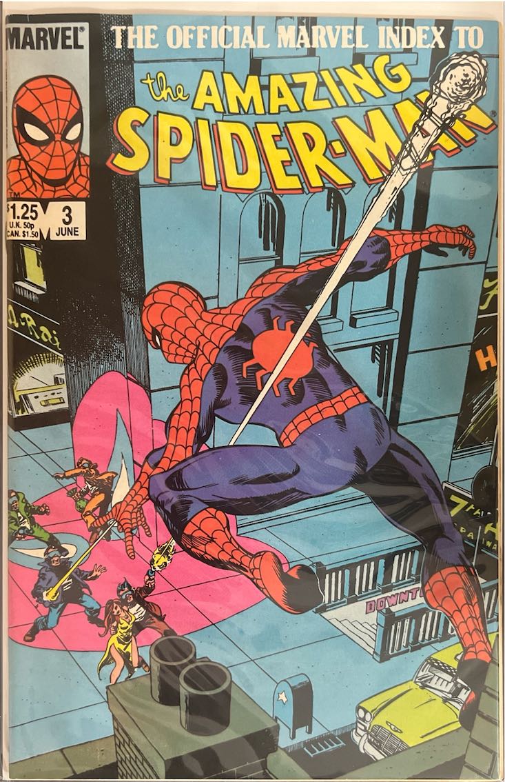 The Official Marvel Index to The Amazing Spider-Man, #003 (Marvel, 1985) - Direct Edition