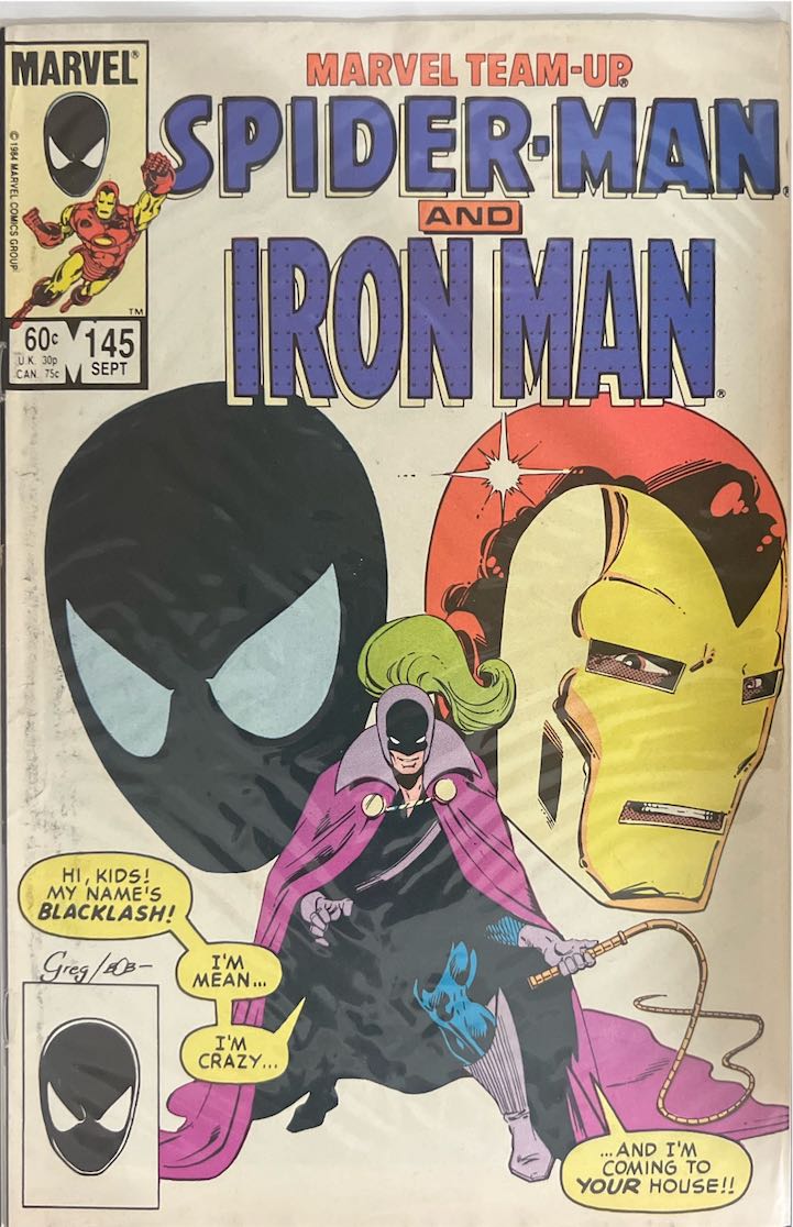 Marvel Team-Up, #145, Spider-Man and Iron Man (Marvel, 1984) - Direct Sales