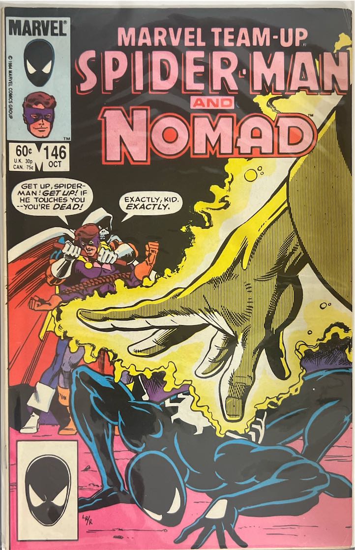 Marvel Team-Up, #146, Spider-Man and Nomad (Marvel, 1984) - Direct Edition