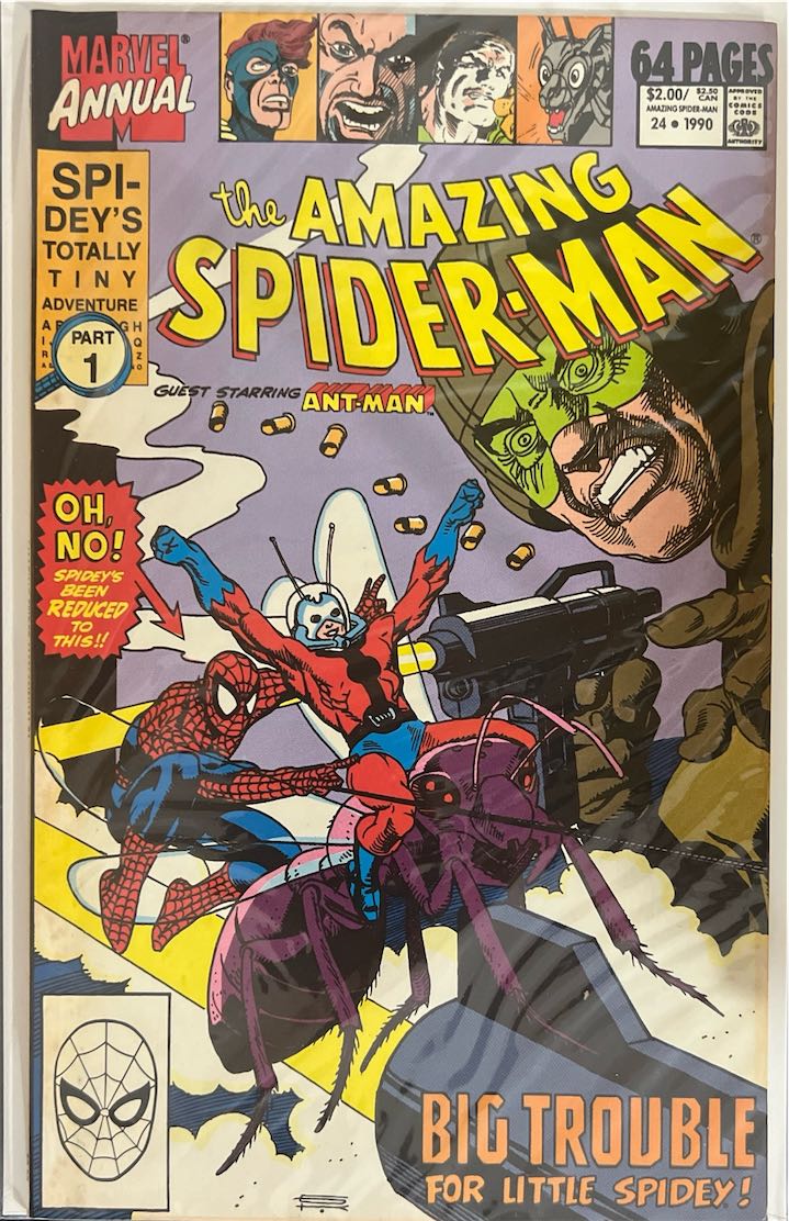 The Amazing Spider-Man, Annual #024, (Marvel, 1990) - Direct Sales