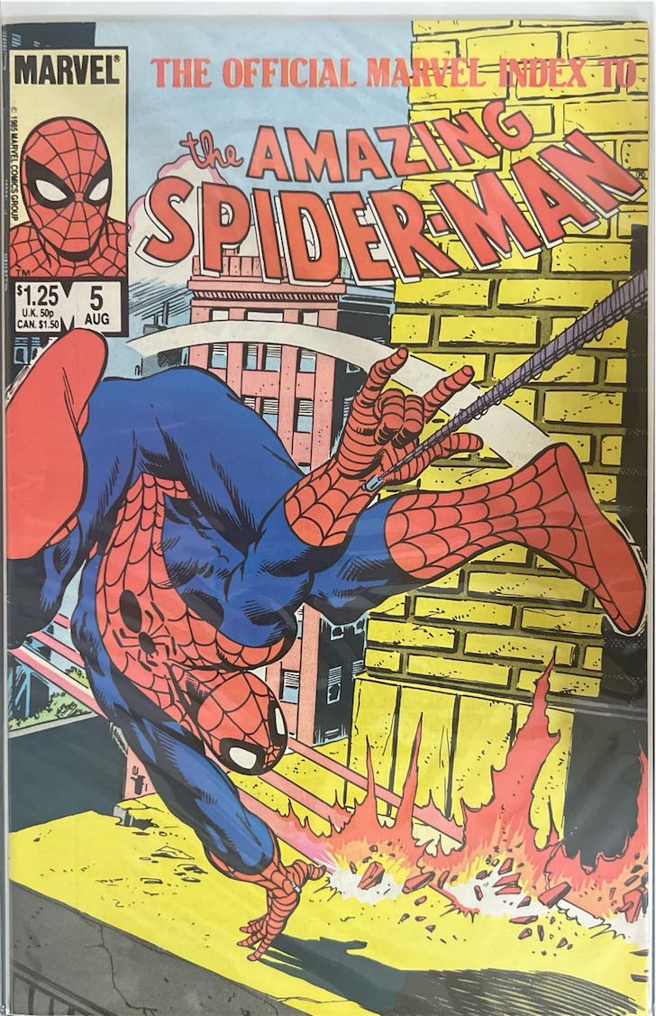 The Official Marvel Index to The Amazing Spider-Man, #005 (Marvel, 1985) - Direct Sales