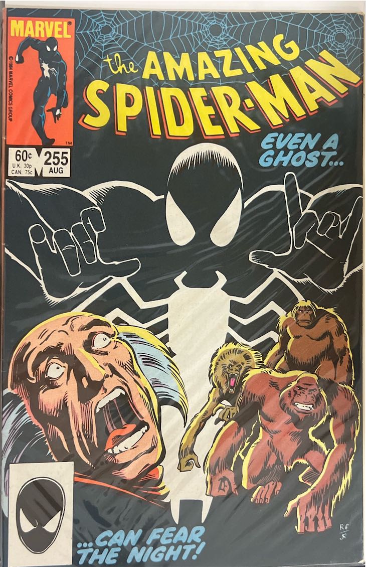 The Amazing Spider-Man, #255, Even A Ghost... (Marvel, 1984) - Direct Sales